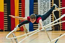 Achim Pitz bei Rhönrad-WM in Lignano im Mehrkampf auf Platz 12